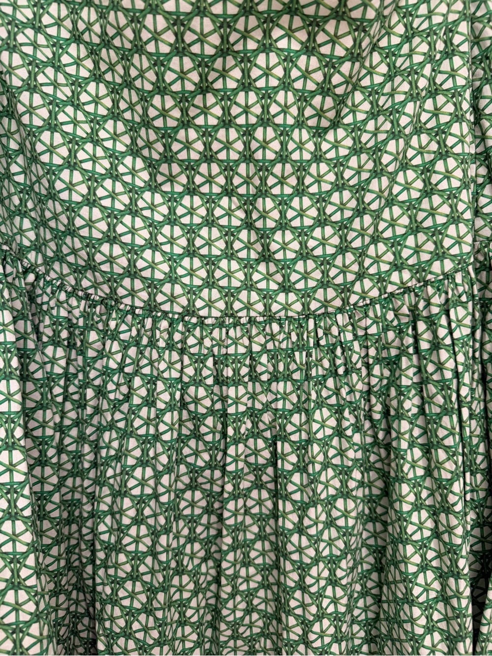 ANTONIO MELANI x Style by simkins SET Green Geometric Maxi Skirt AND TOP - Picture 2 of 7